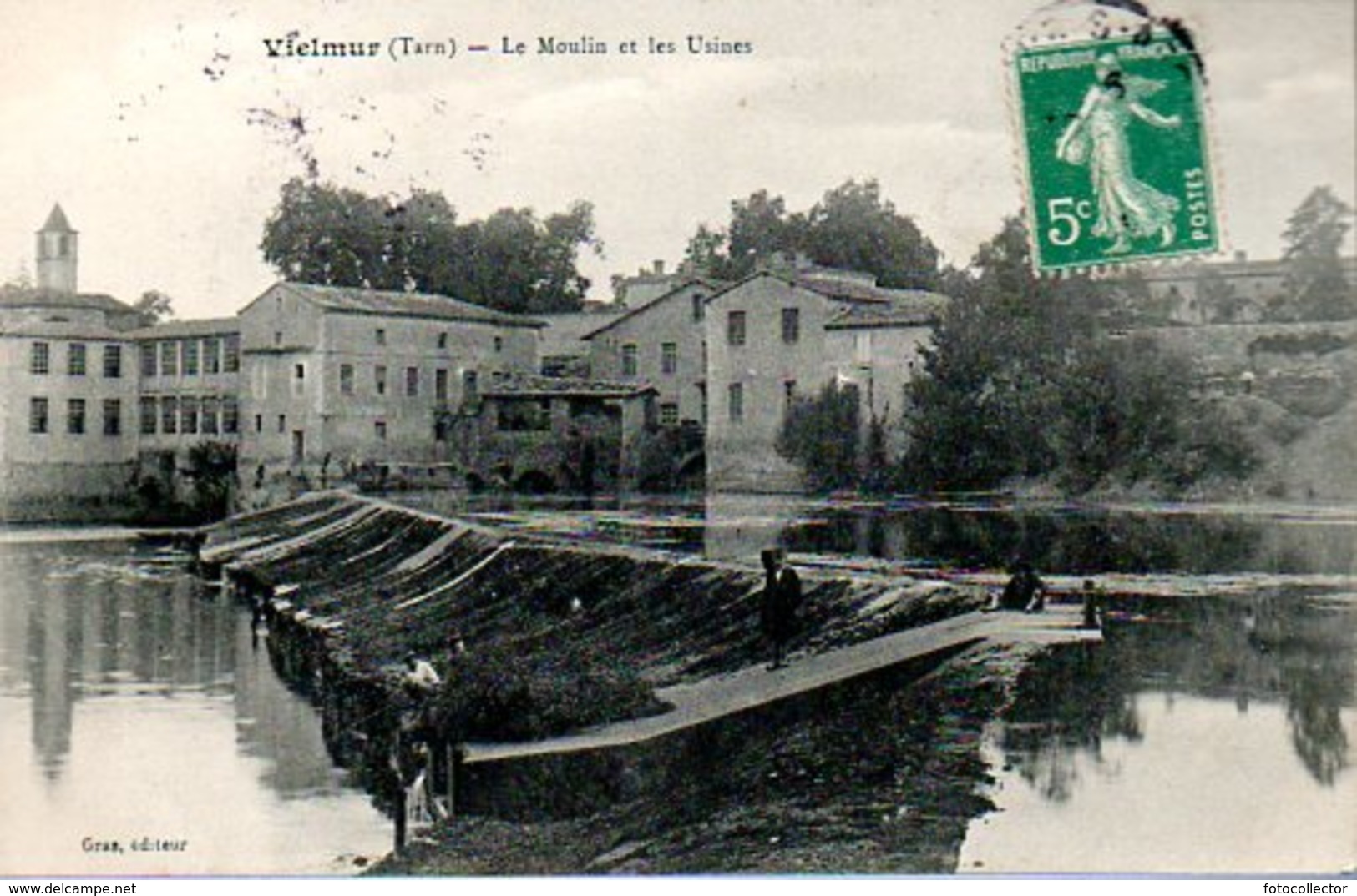 Vielmur sur Agout (81) : le moulin et les usines