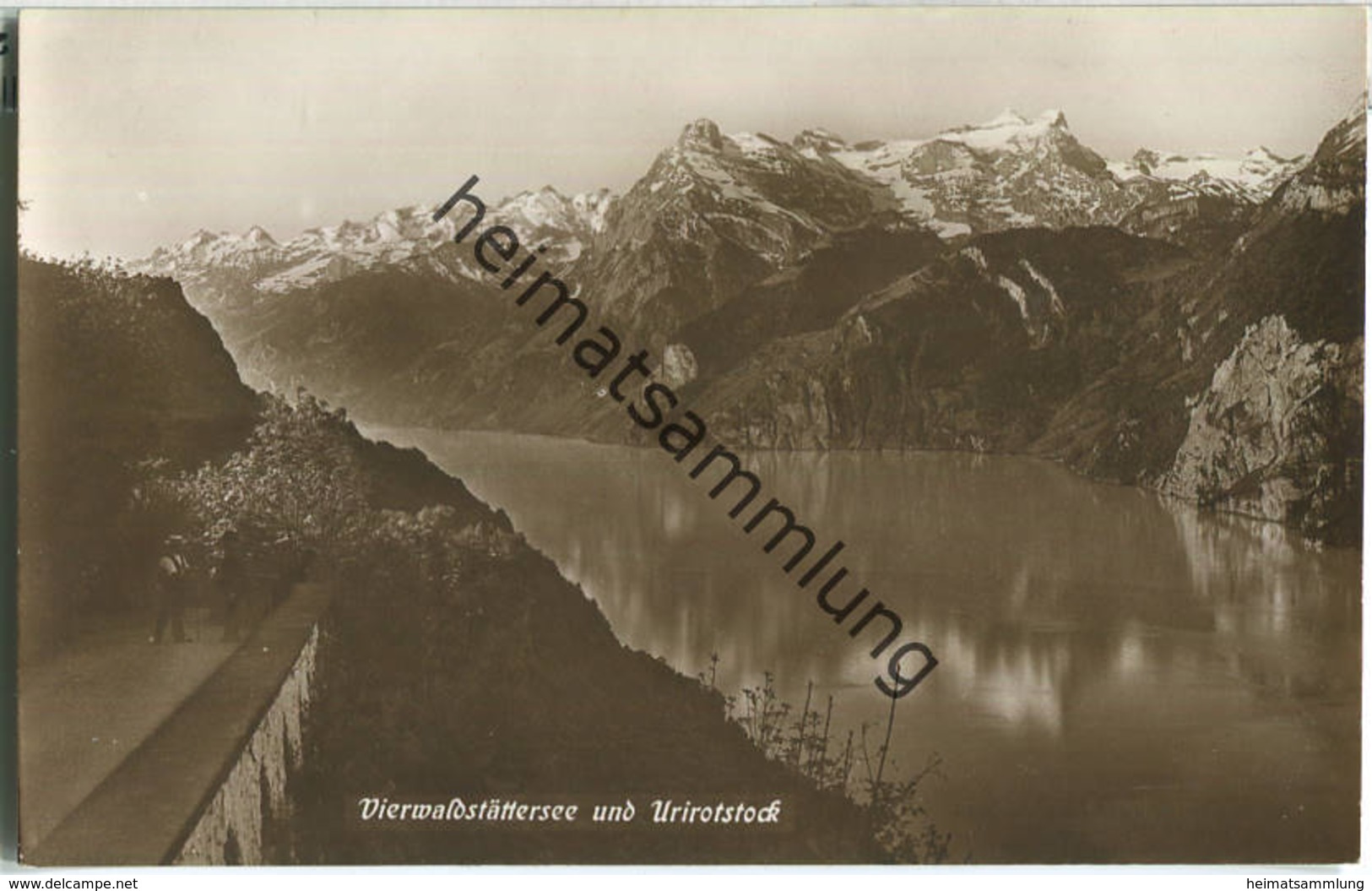 Vierwaldstättersee - Uristock - Foto-Ansichtskarte