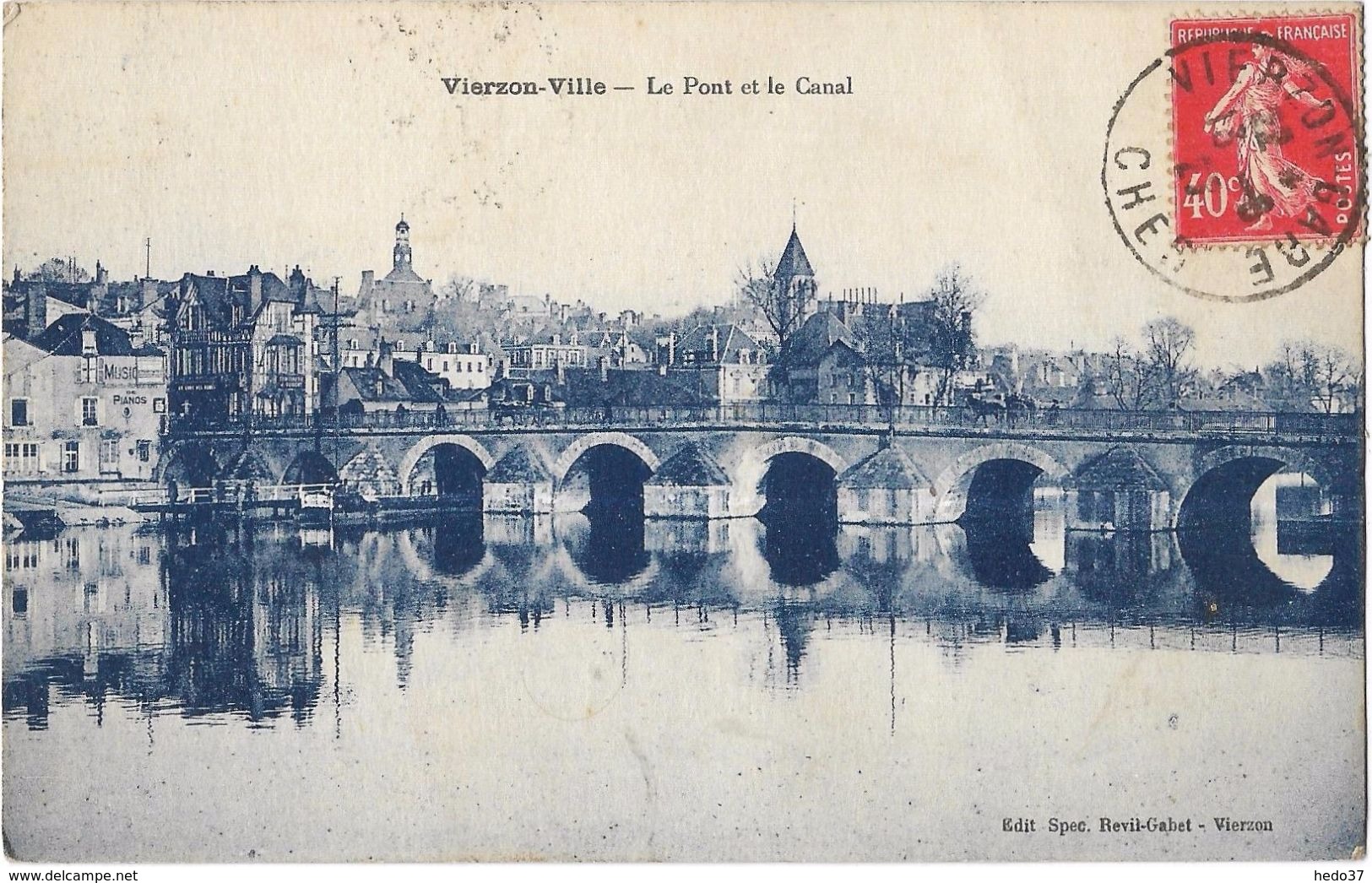 Vierzon-Ville - Le Pont et le Canal