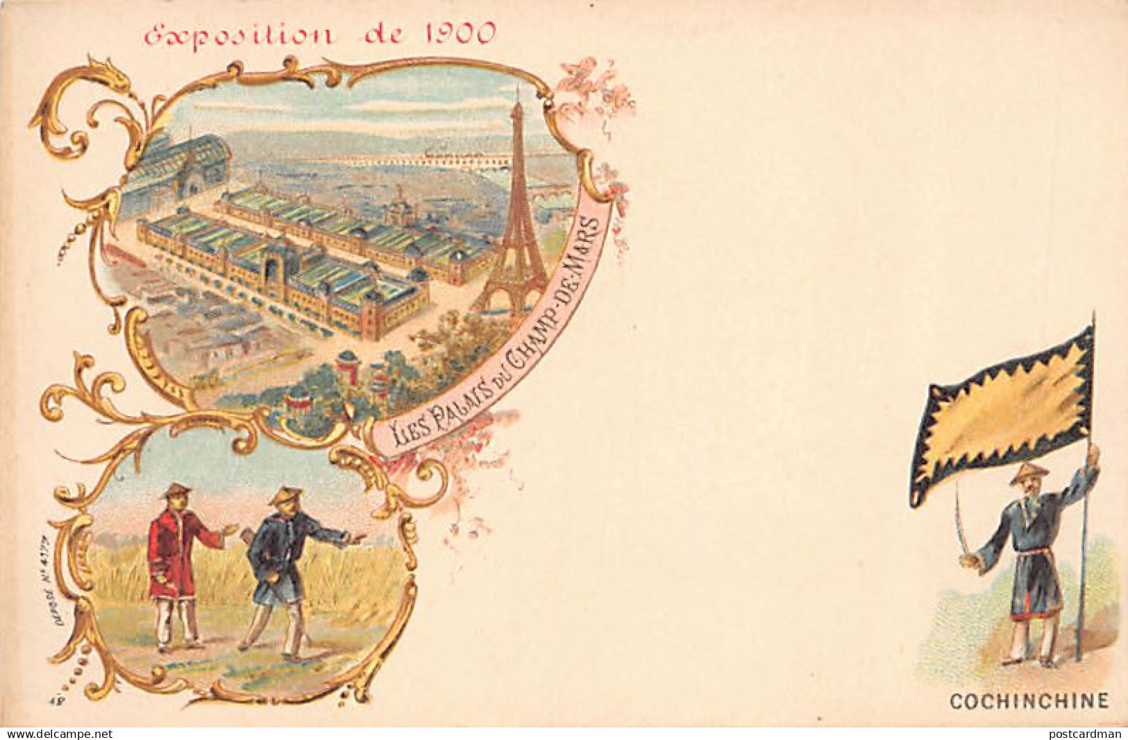 Viet-Nam - La Cochinchine à l'Exposition Universelle de Paris en 1900