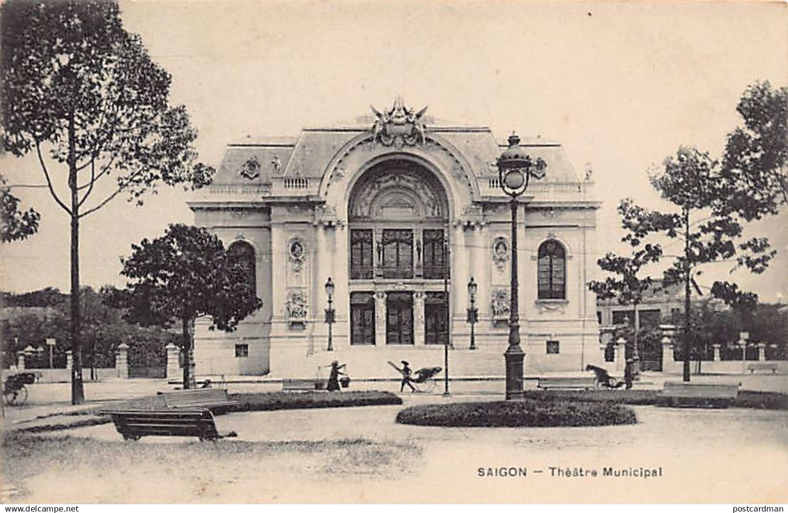 Viet-Nam - SAIGON - Théâtre Municipal - Ed. Inconnu