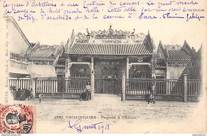 Viet Nam - Cochinchine - Pagode à Cholon - Ed. Victor Fiévet