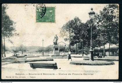 Carte Postale - Asie - Saigon - Boulevard Bonnard (CP24896)