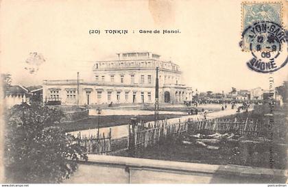 Viet-Nam - HANOI - La gare - Ed. V. Fiévet 20