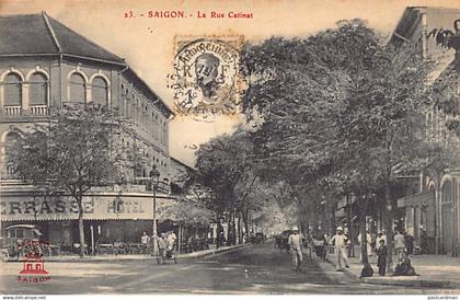 Viet-Nam - SAIGON - La rue Catinat - Ed. A. F. Decoly 23