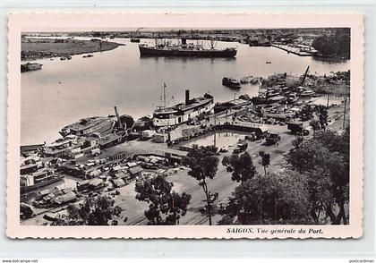 Viet-Nam - SAÏGON - Vue générale du port