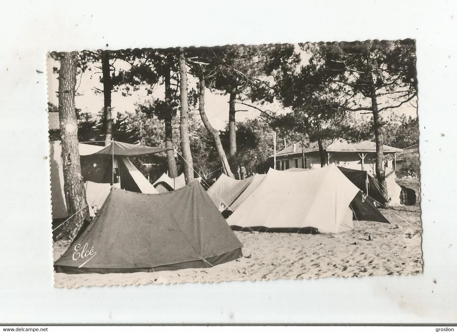 VIEUX BOUCAU LES BAINS (LANDES) 6 CARTE PHOTO VILLE D'HIVER LES CAMPEURS