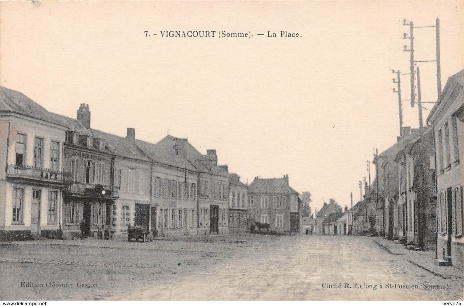 VIGNACOURT - la Place