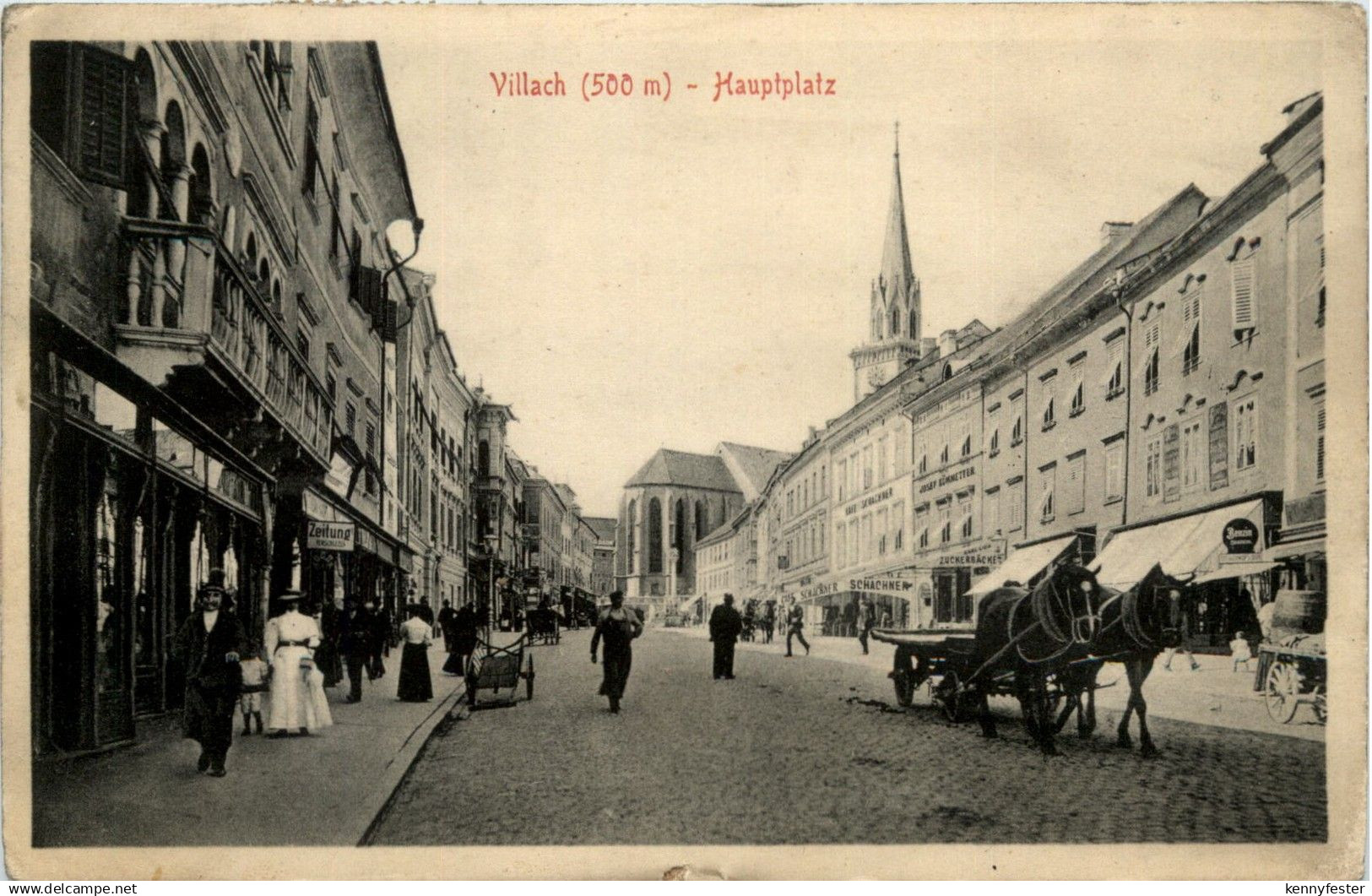 Villach/Kärnten - Villach, Hauptplatz