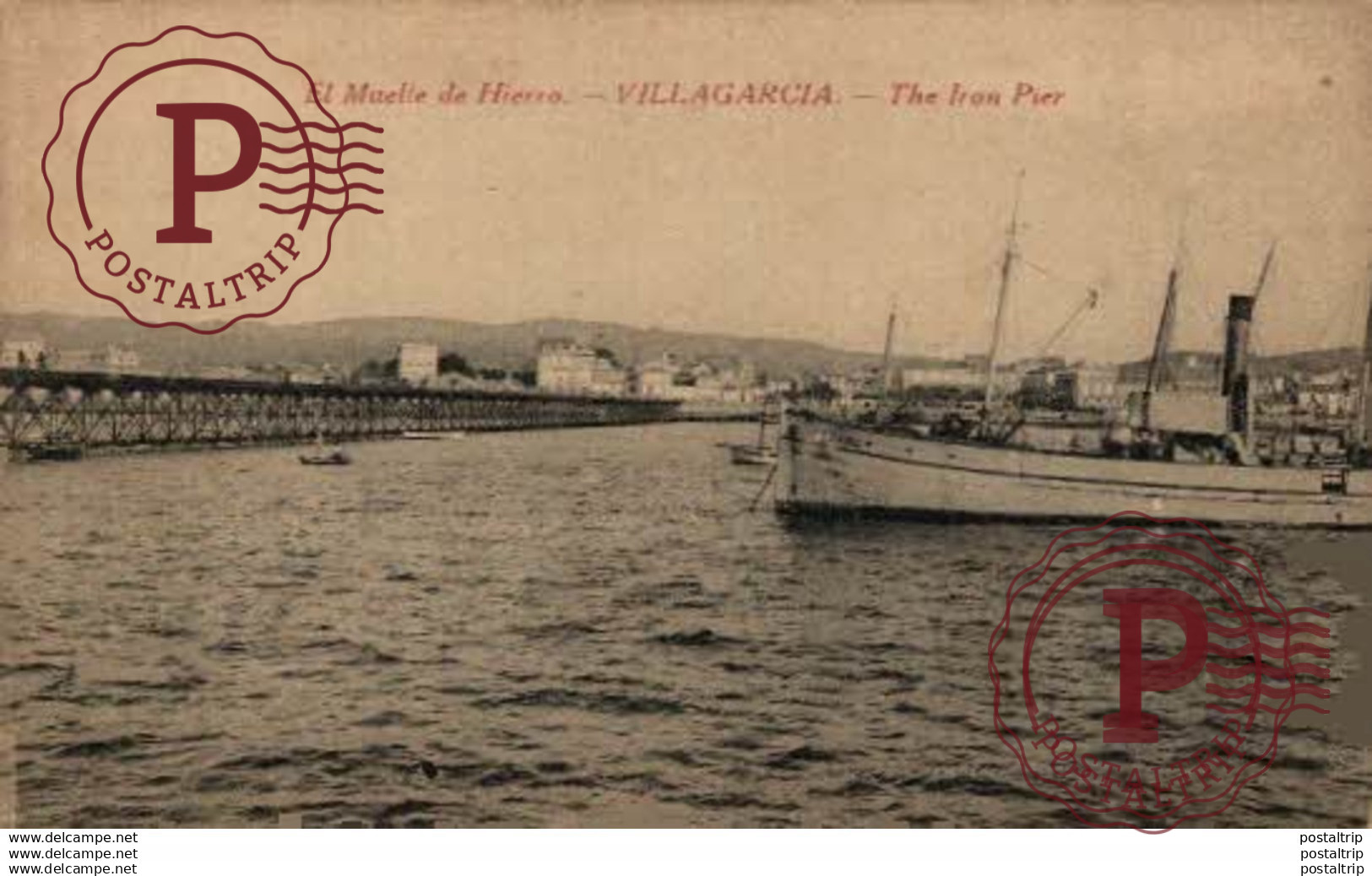 VILLAGARCIA. EL MUELLE DE HIERRO