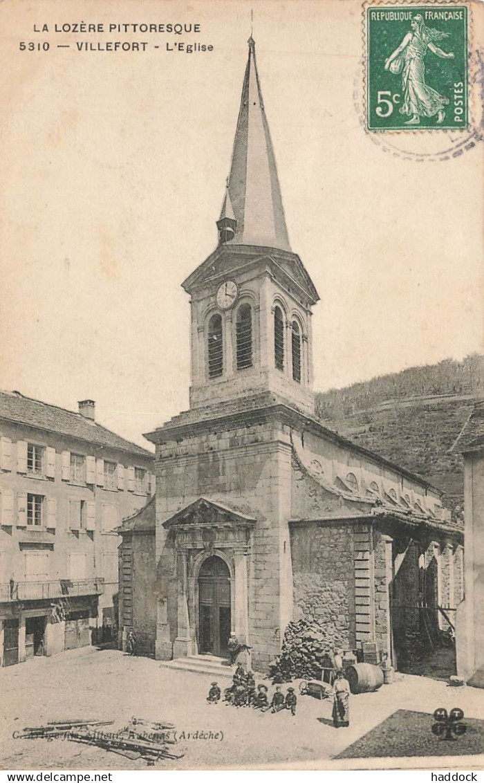 VILLEFORT - L'EGLISE