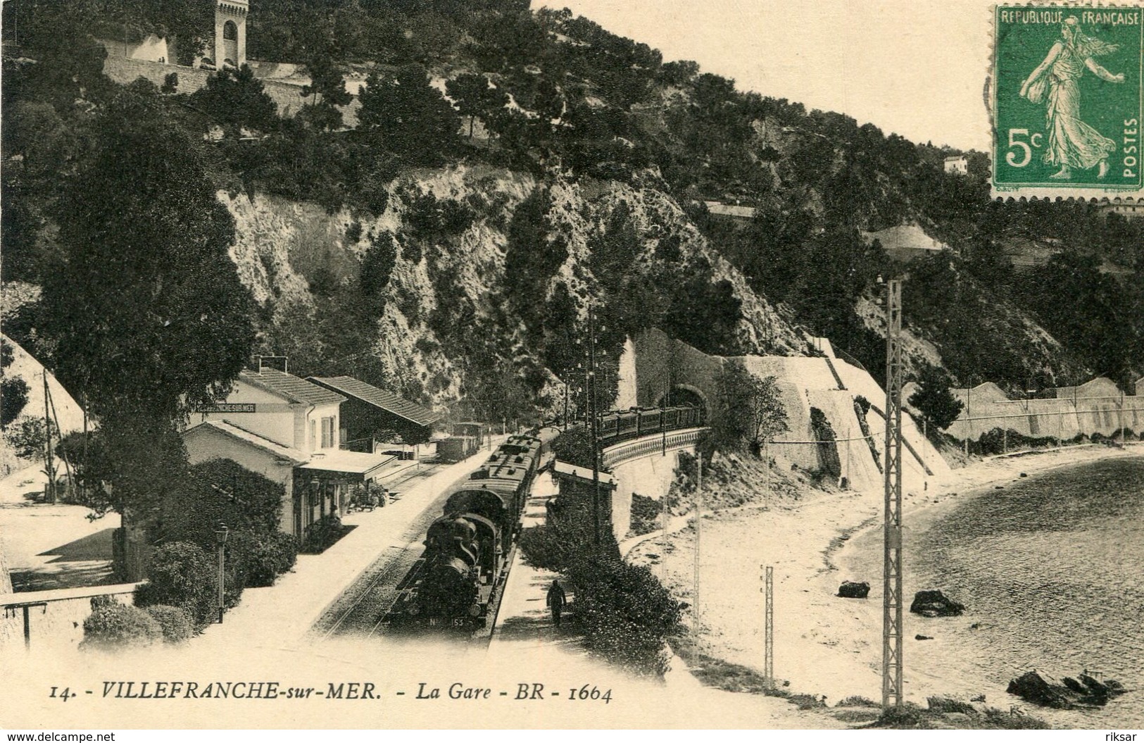 VILLEFRANCHE SUR MER(GARE) TRAIN