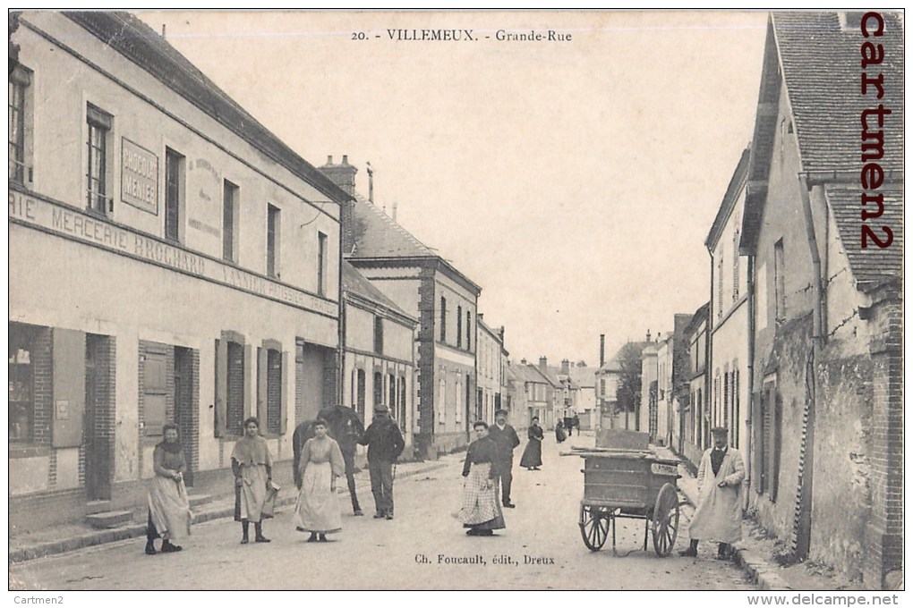 VILLEMEUX-SUR-EURE GRANDE-RUE ANIMEE 28