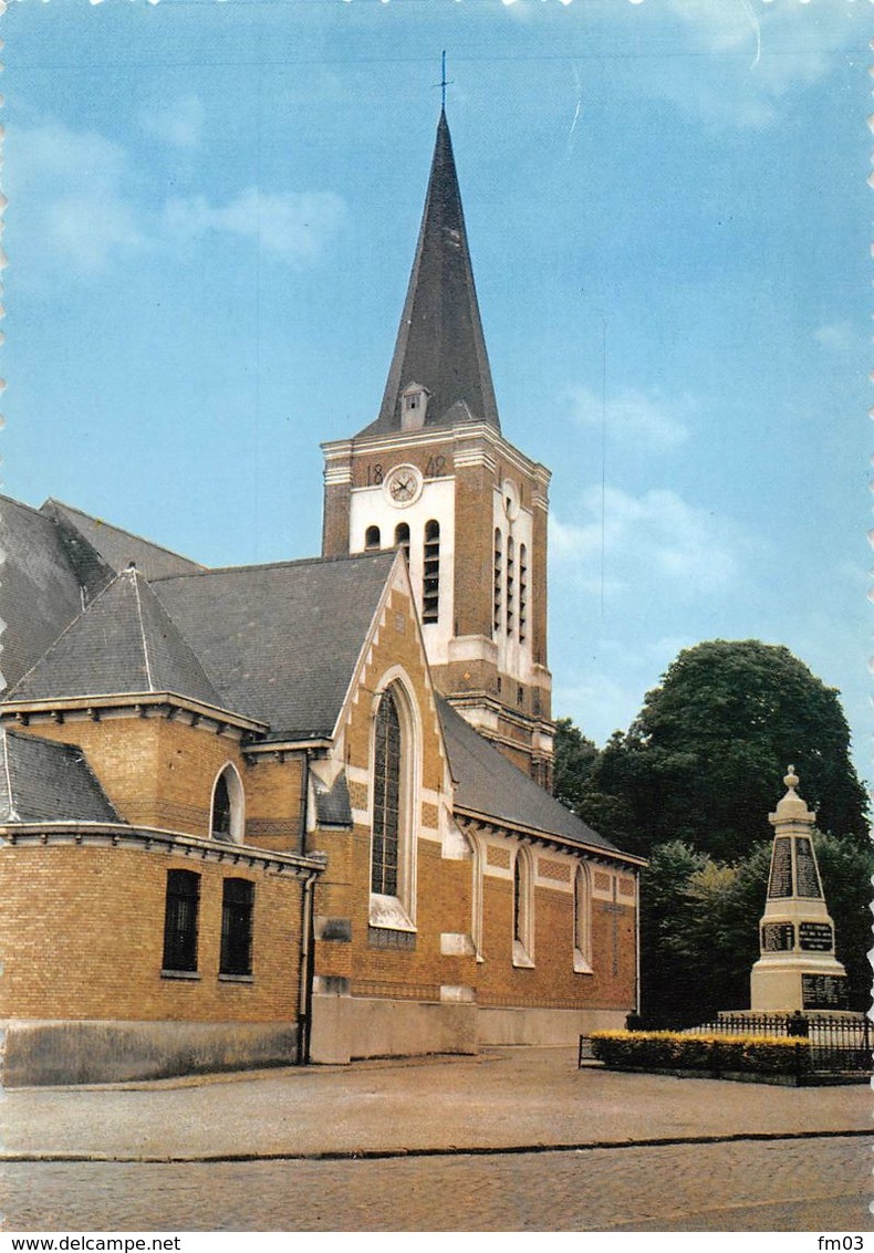 Villeneuve d'Ascq église monument aux morts