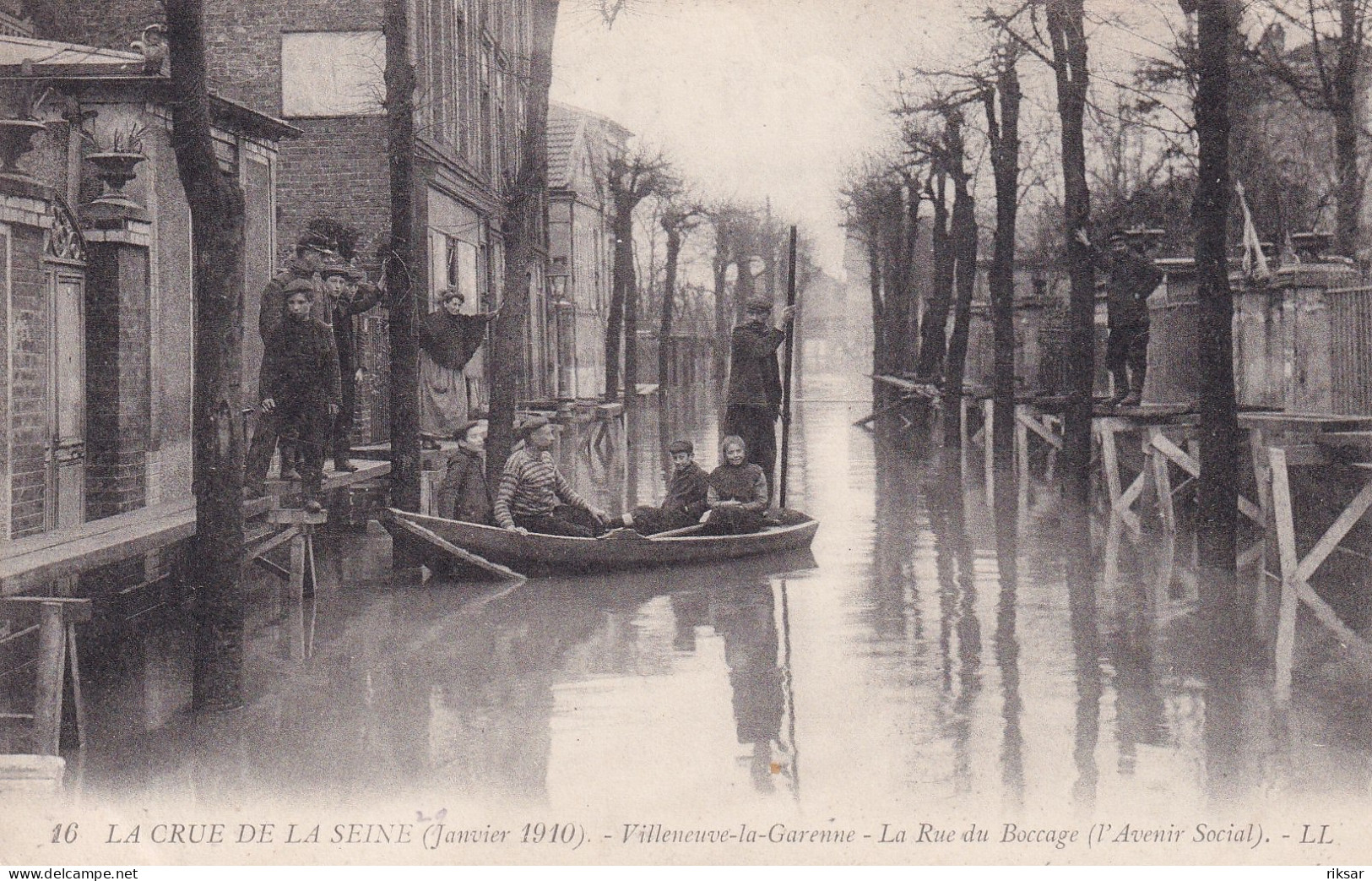 VILLENEUVE LA GARENNE(INONDATION)