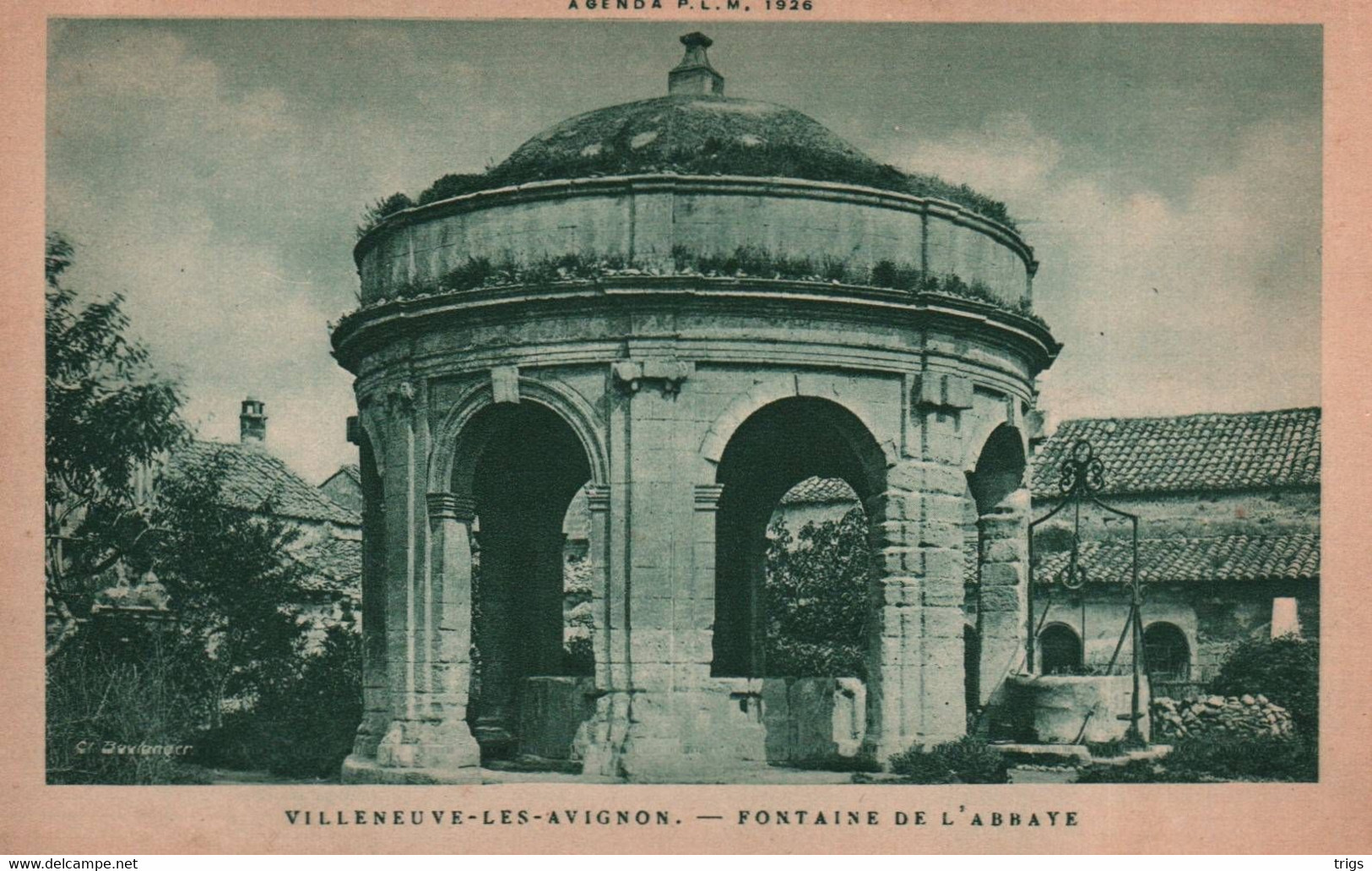 Villeneuve lès Avignon - Fontaine de l'Abbaye