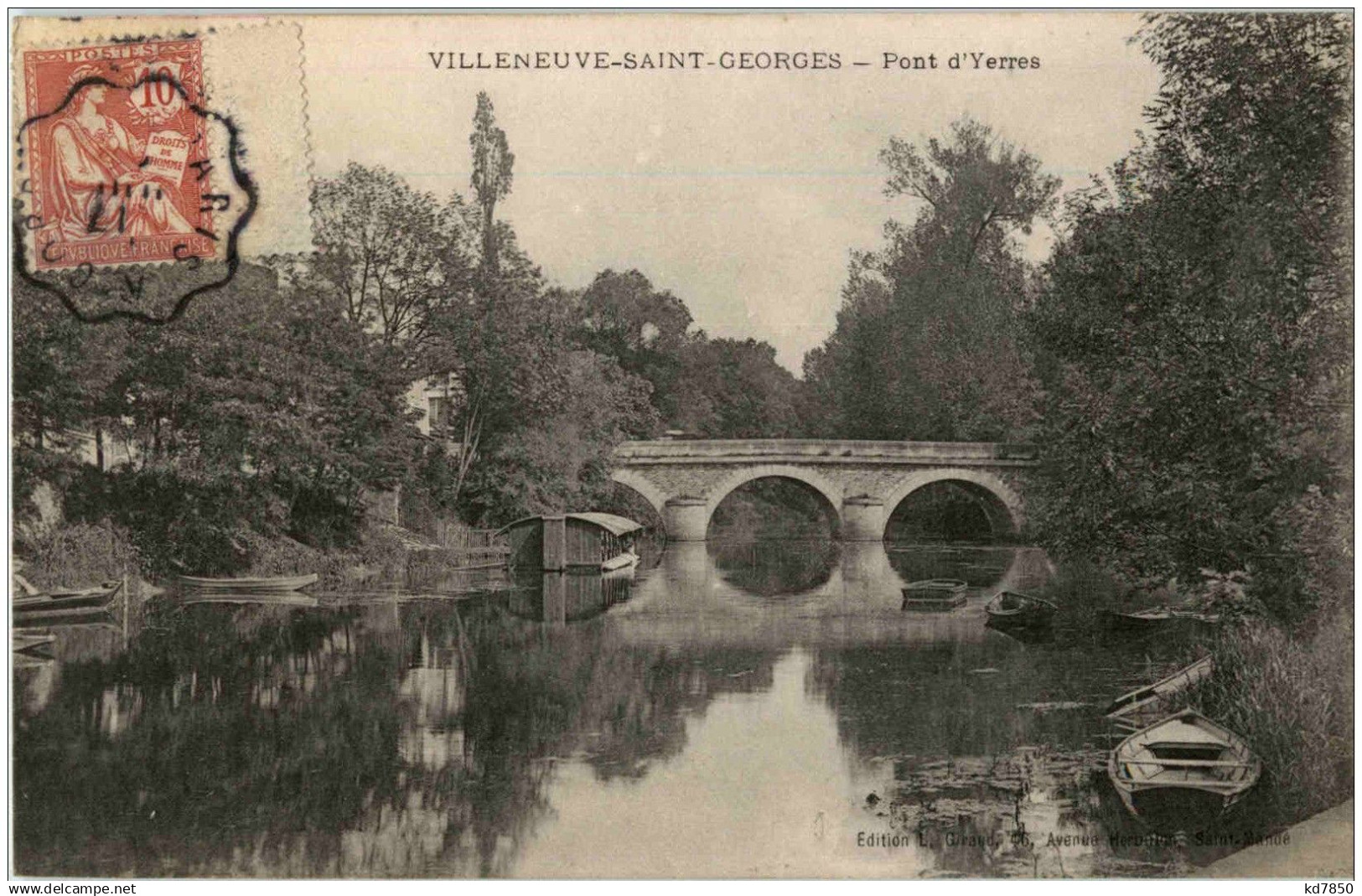 Villeneuve Saint Georges - Pont d Yerres