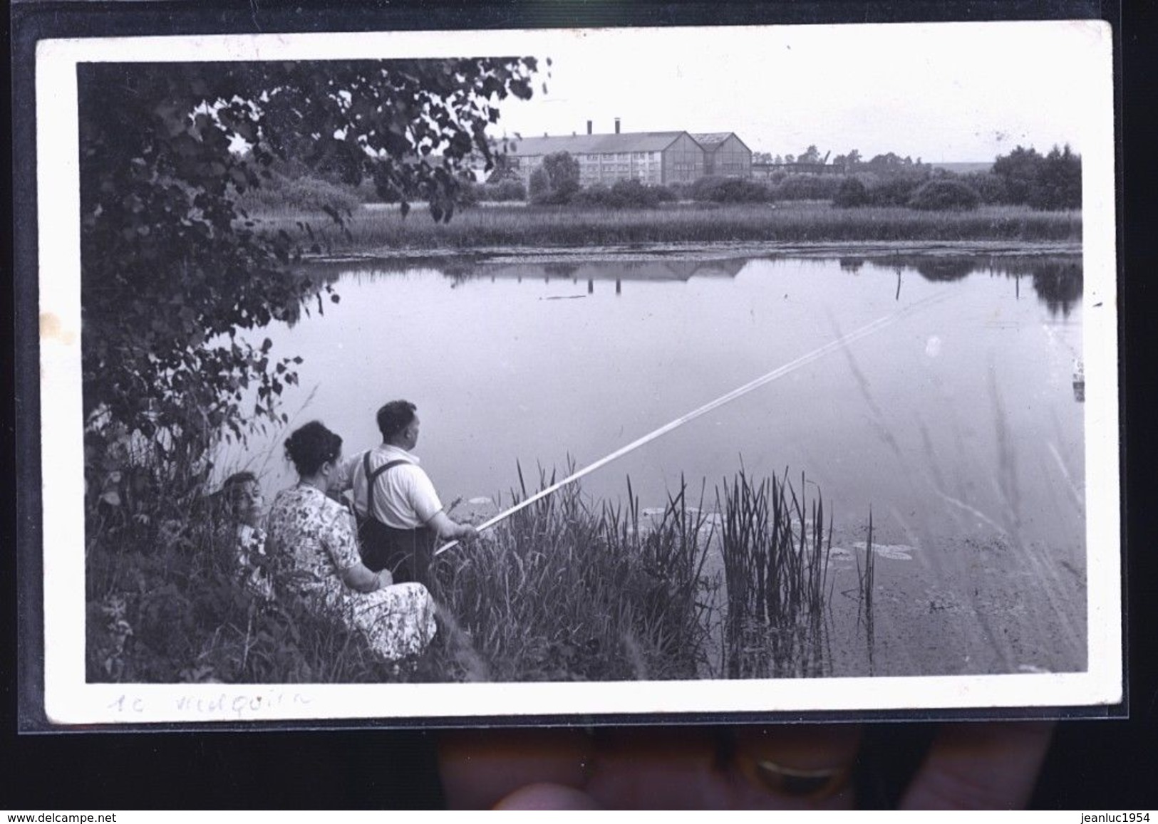 VILLEQUIER AUMONT LE PECHEUR PHOTO CARTE