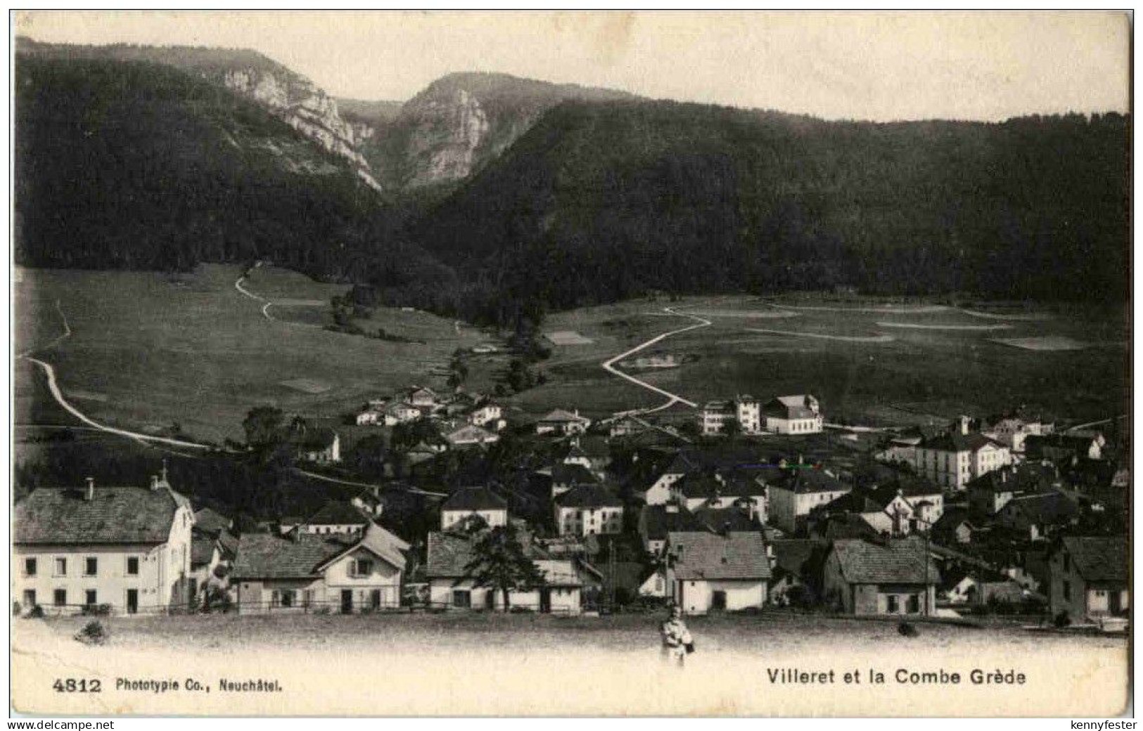 Villeret et la Combe Grede