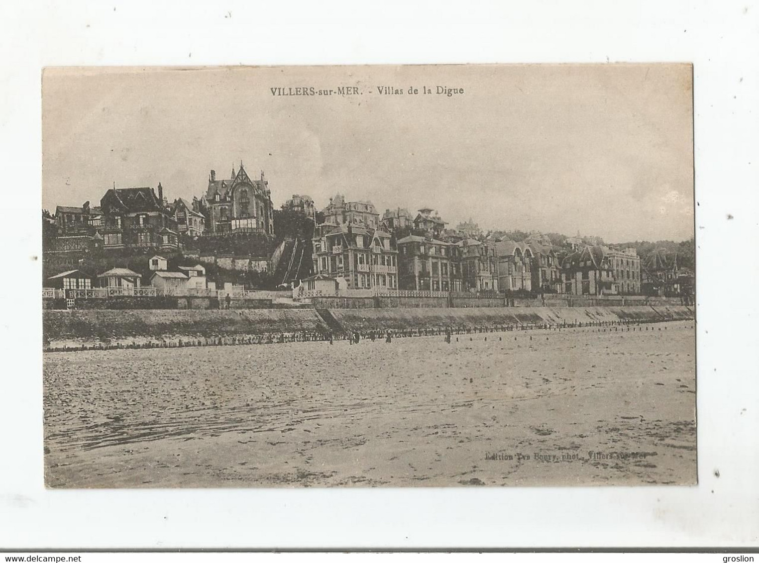 VILLERS SUR MER (CALVADOS) VILLAS DE LA DIGUE 1923