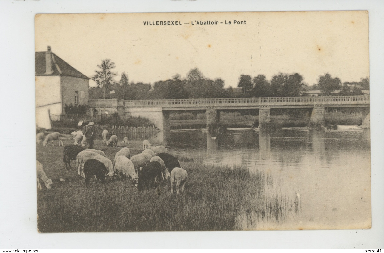 VILLERSEXEL - L'Abattoir - Le Pont (moutons)