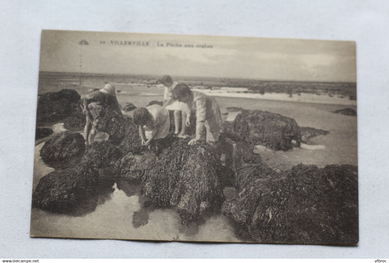 Villerville, la pêche aux crabes, Calvados 14