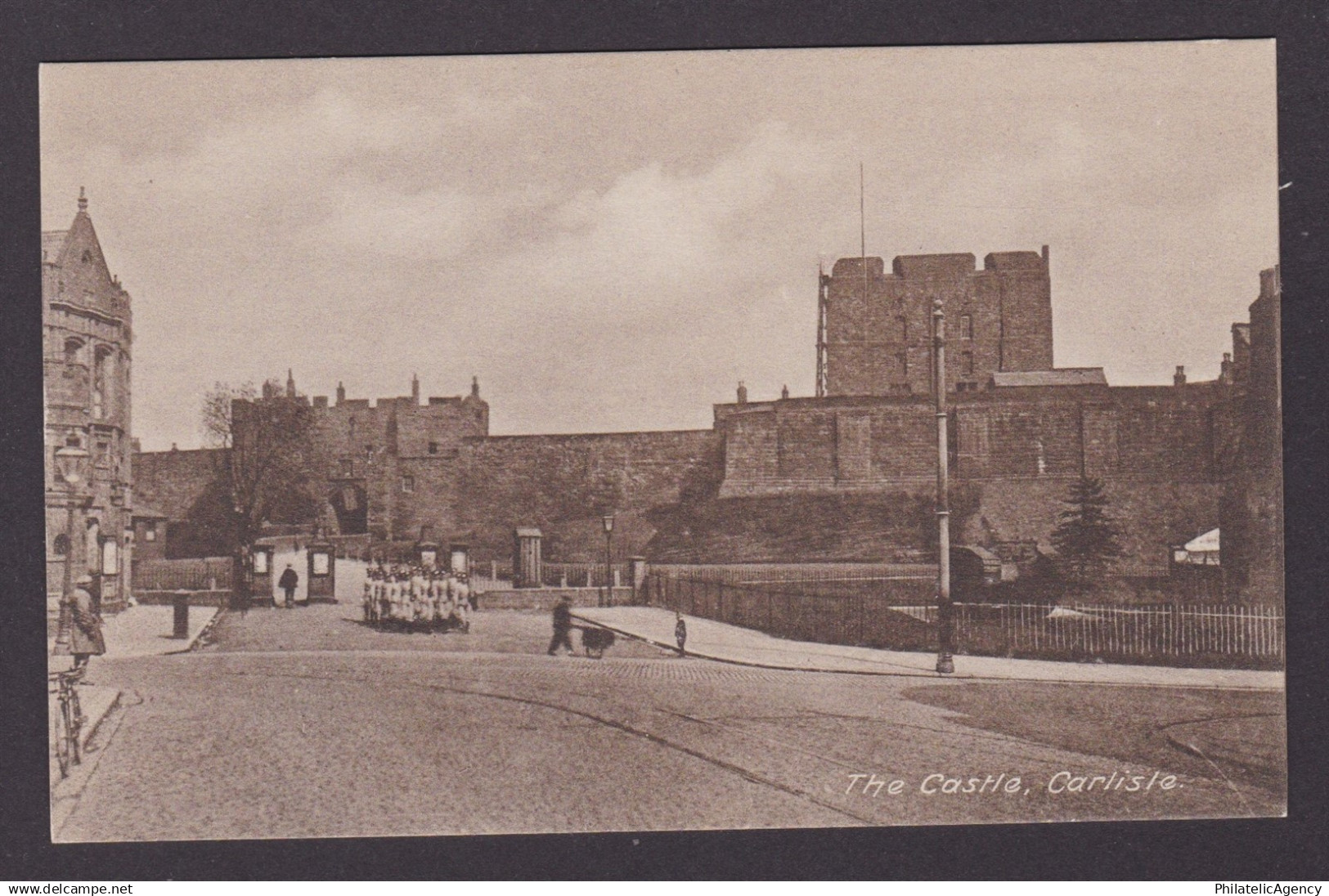 Vintage postcard, Carlisle, The Castle, Unused