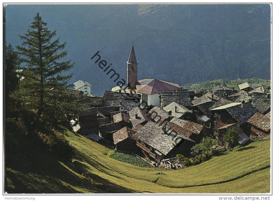 Visperterminen - Gesamtansicht - Verlag Klopfenstein Adelboden