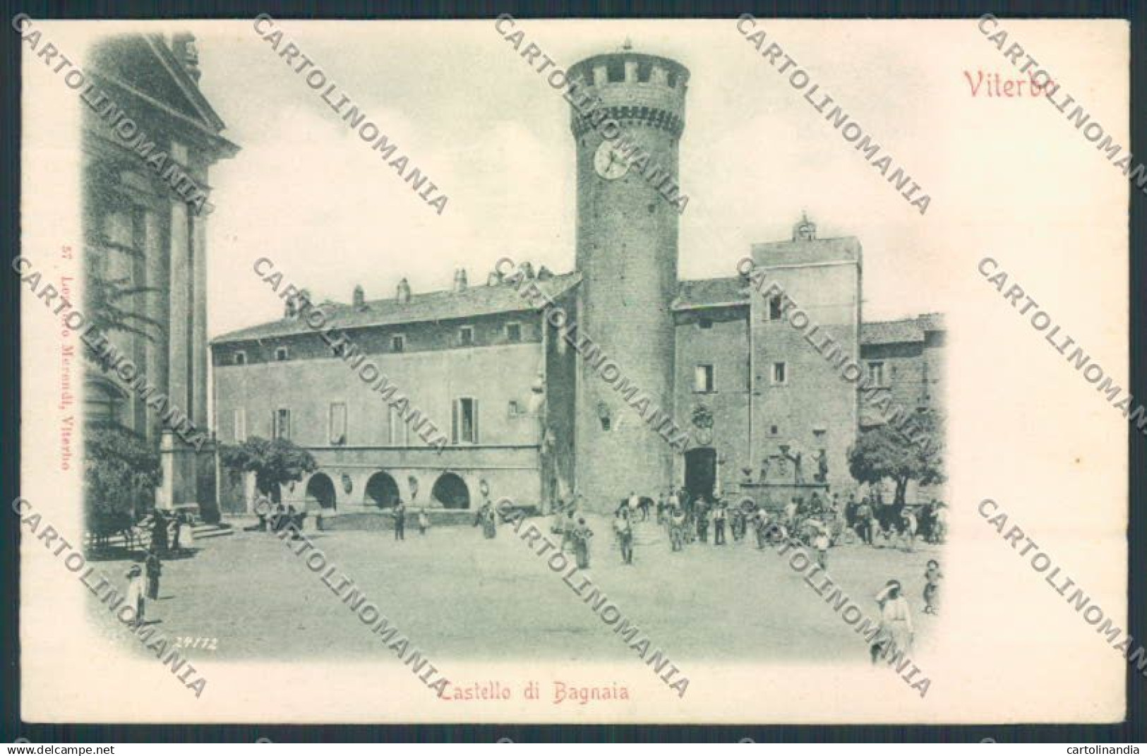 Viterbo Bagnaia cartolina MV1521