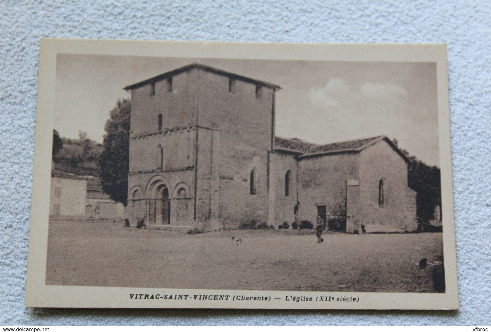 Vitrac saint Vincent, l'église, Charente 16