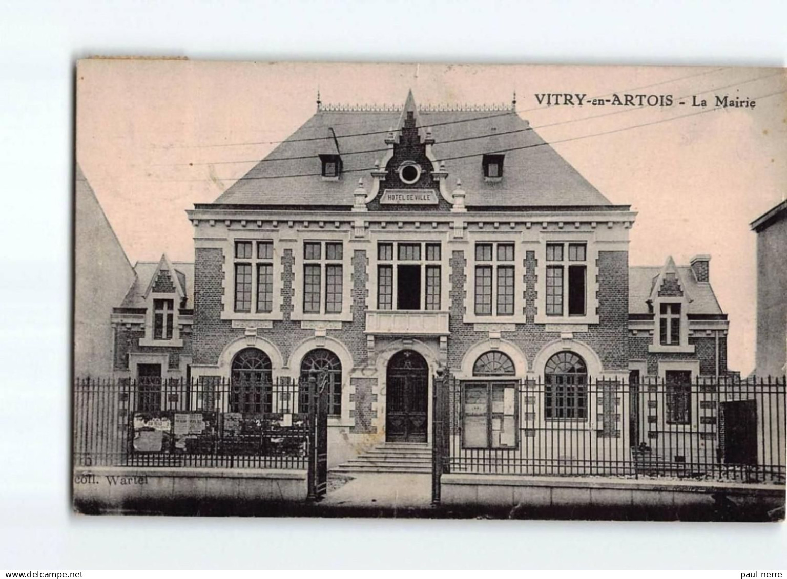 VITRY EN ARTOIS : La Mairie - état