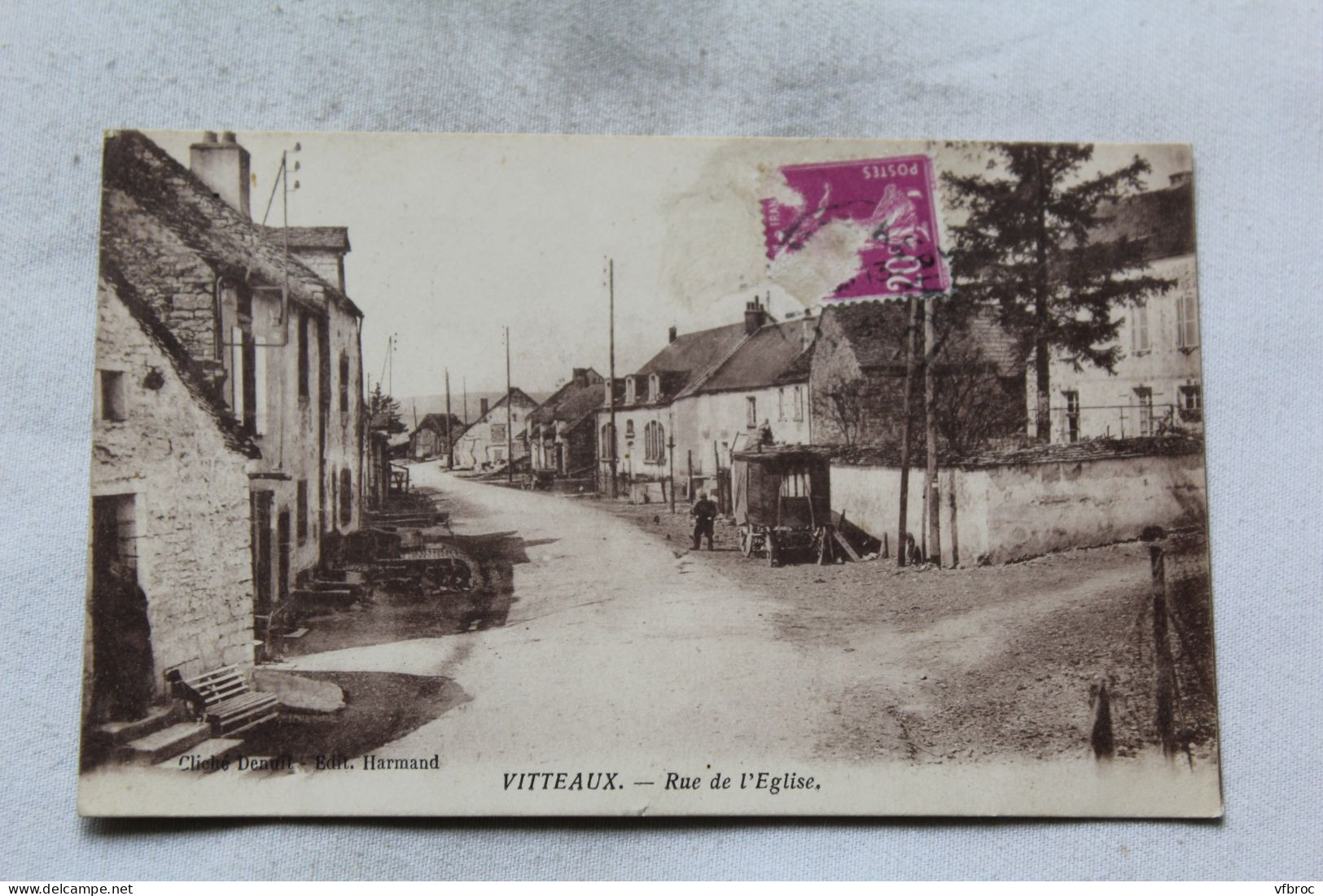 Vitteaux, rue de l'église, Cote d'Or 21