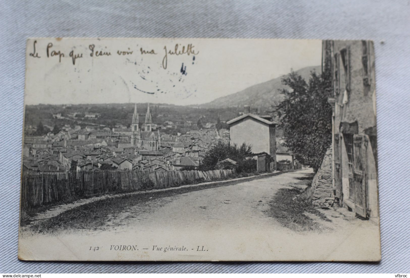 Voiron, vue générale, Isère 38