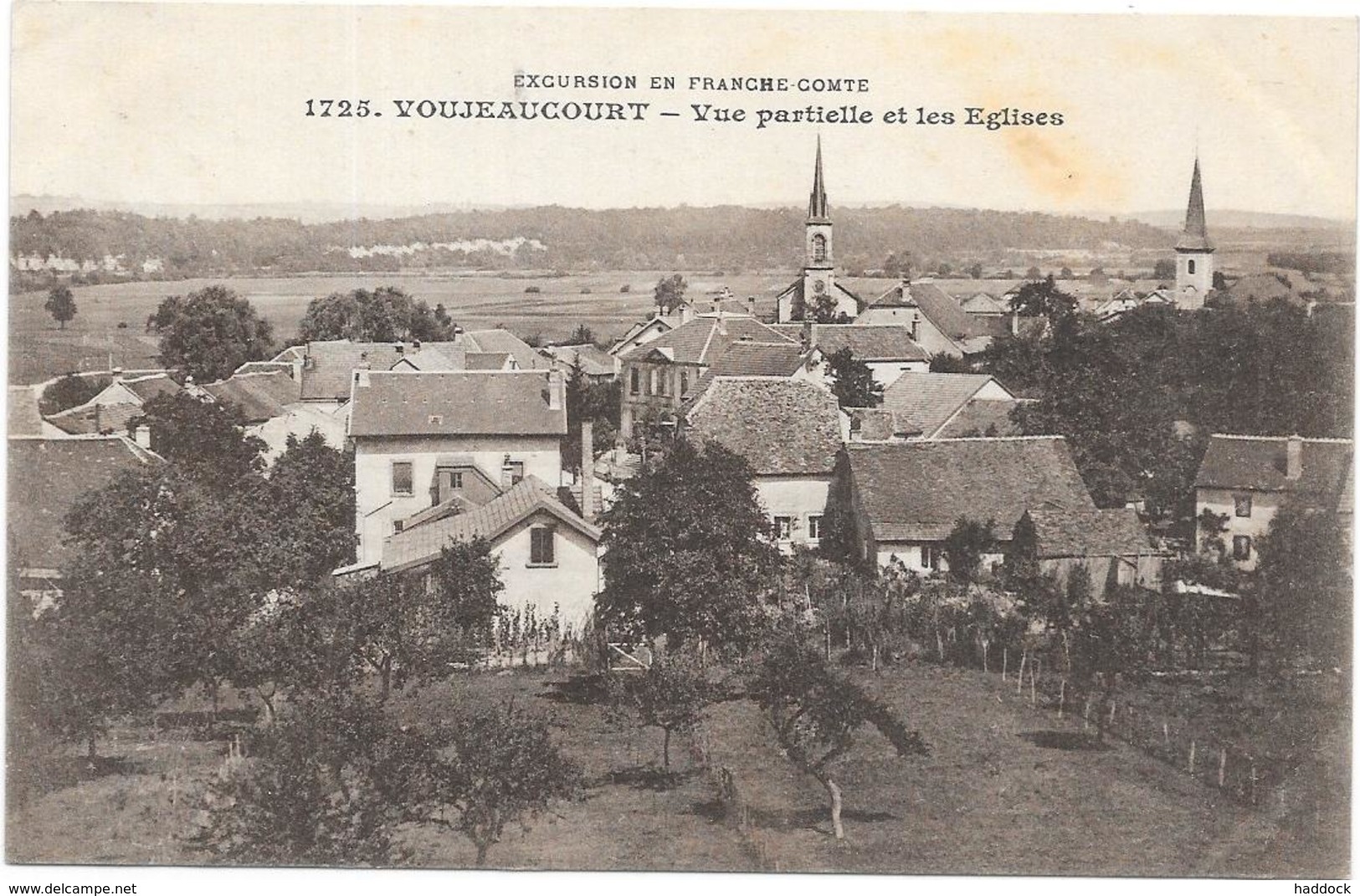 VOUJAUCOURT : LES EGLISES