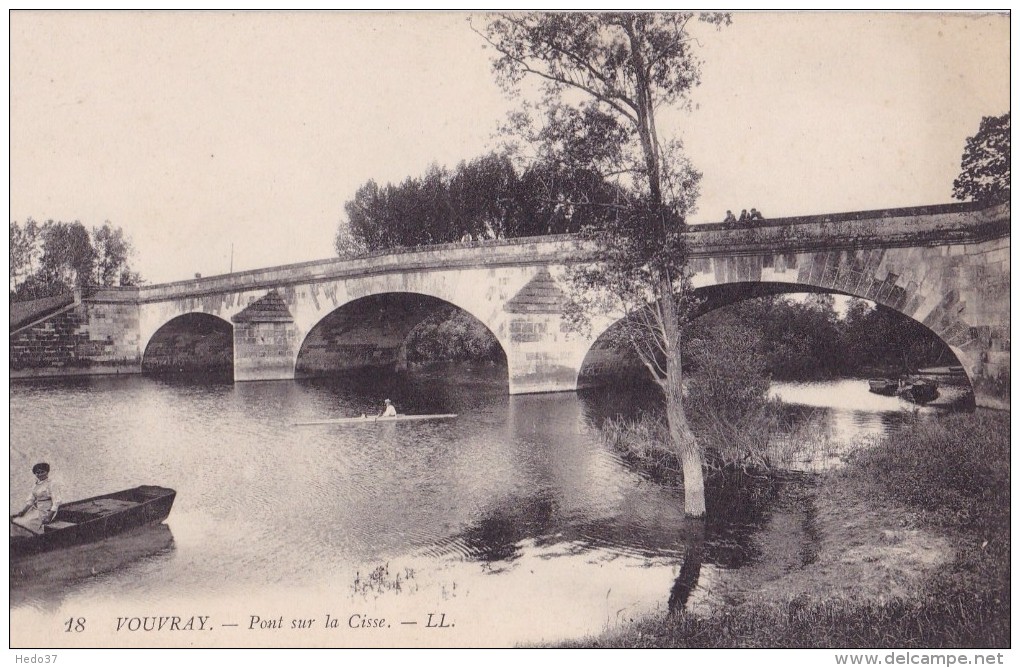 Vouvray - Pont sur la Cisse