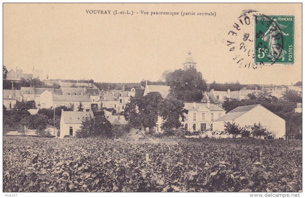 Vouvray - Vue panoramique