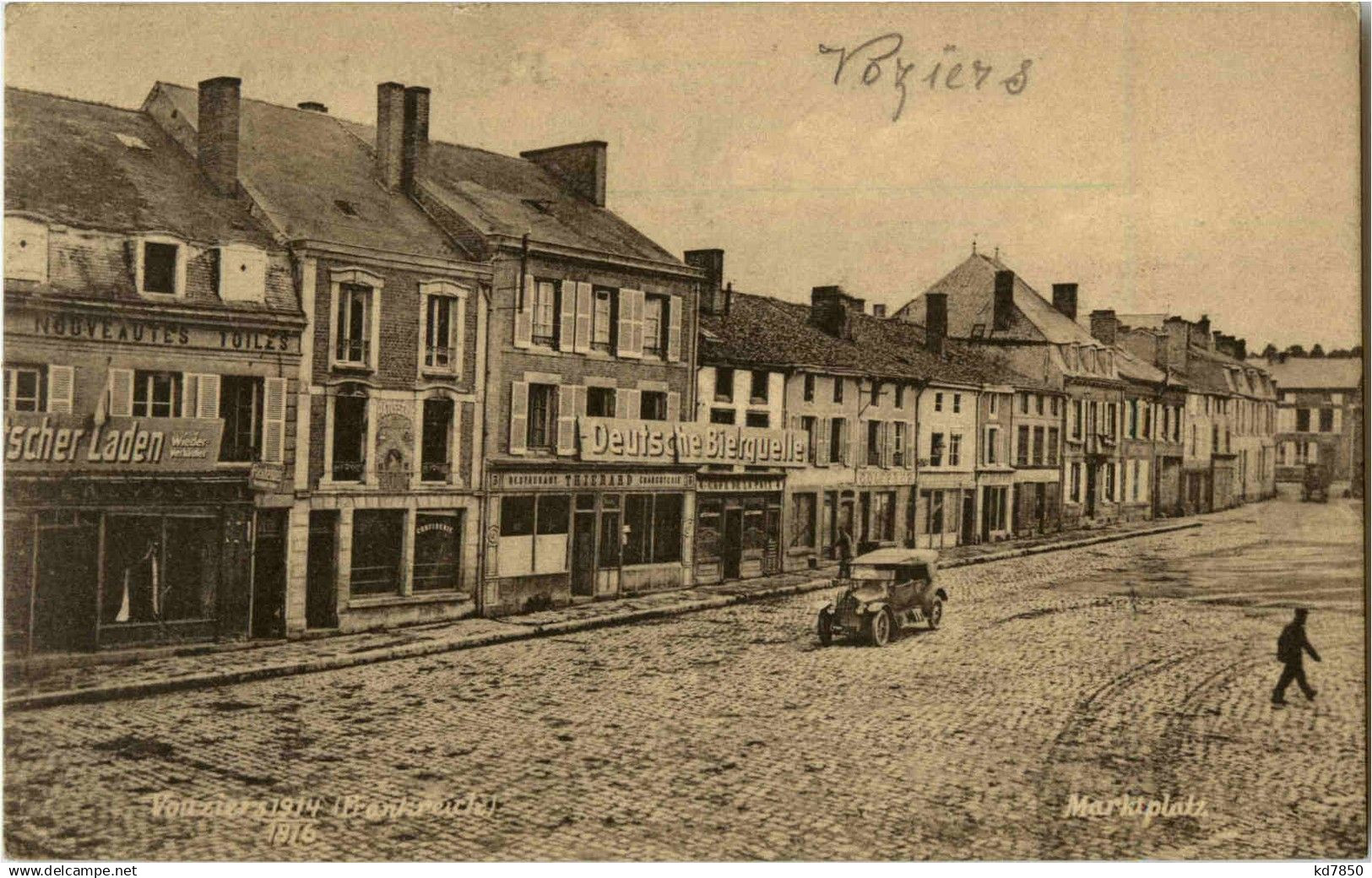 Vouziers - Marktplatz