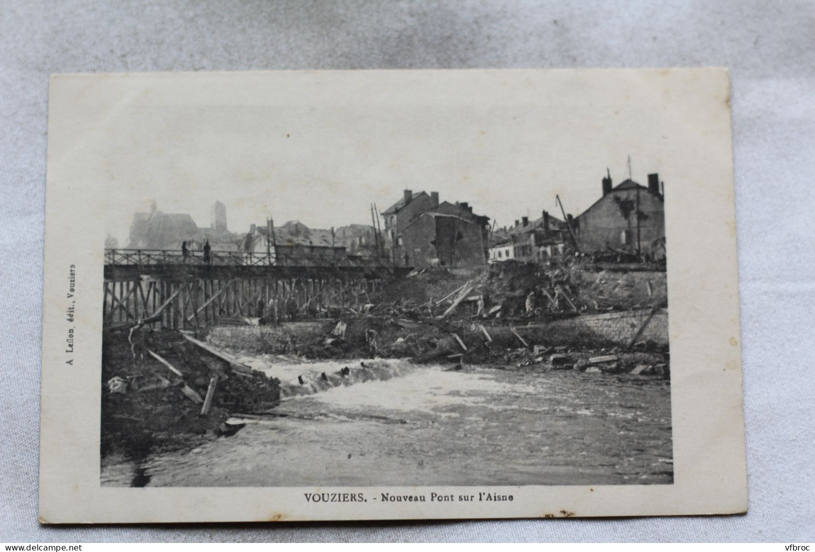 Vouziers, nouveau pont sur l'Aisne, Ardennes 08