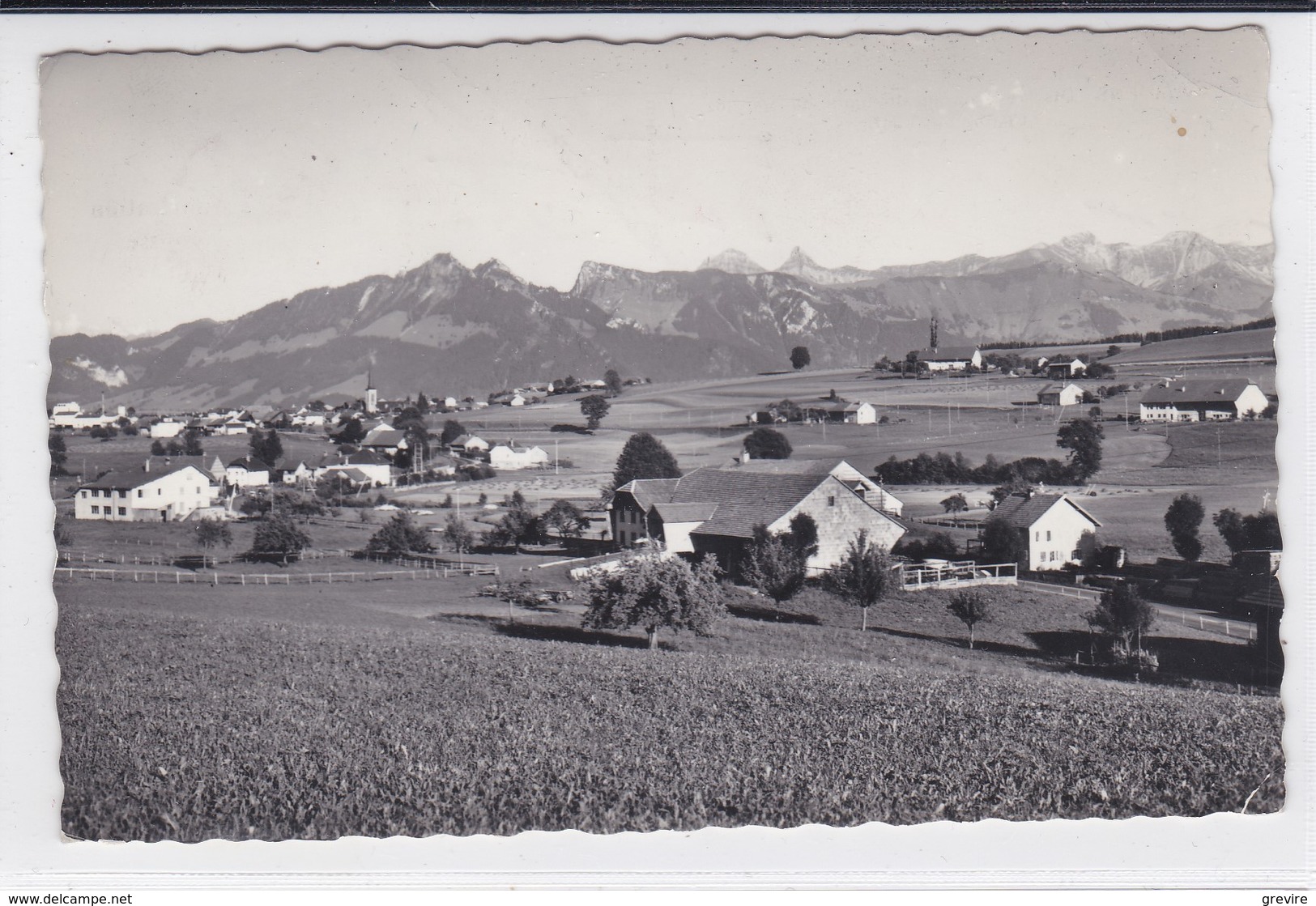 Vuadens, vue de l'ouest