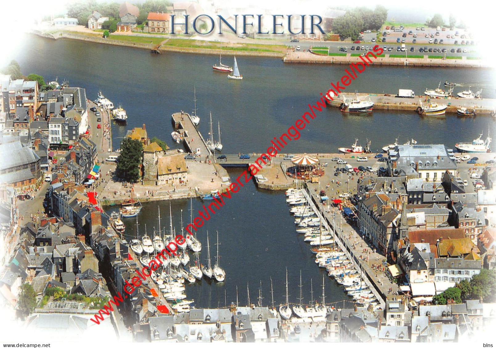 Vue aérienne - Honfleur - (14) Calvados