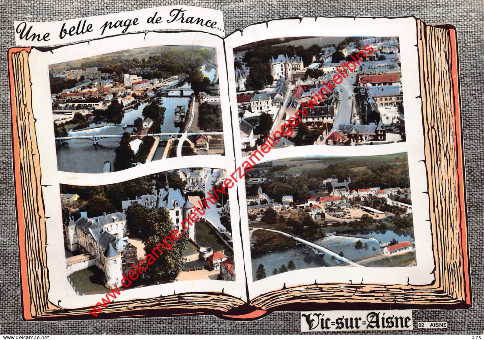 Vue générale aérienne - Vic sur Aisne - (2) Aisne