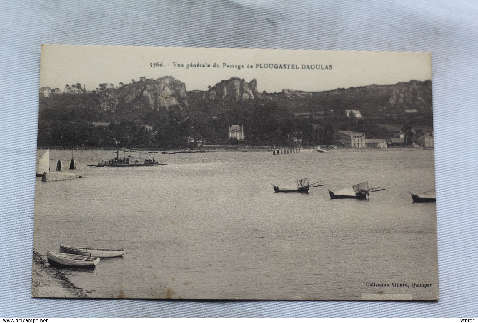 vue générale du passage de Plougastel Daoulas, Finistère 29