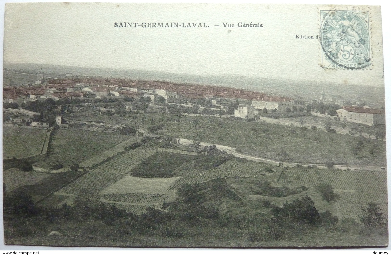 VUE GÉNÉRALE - SAINT-GERMAIN-LAVAL