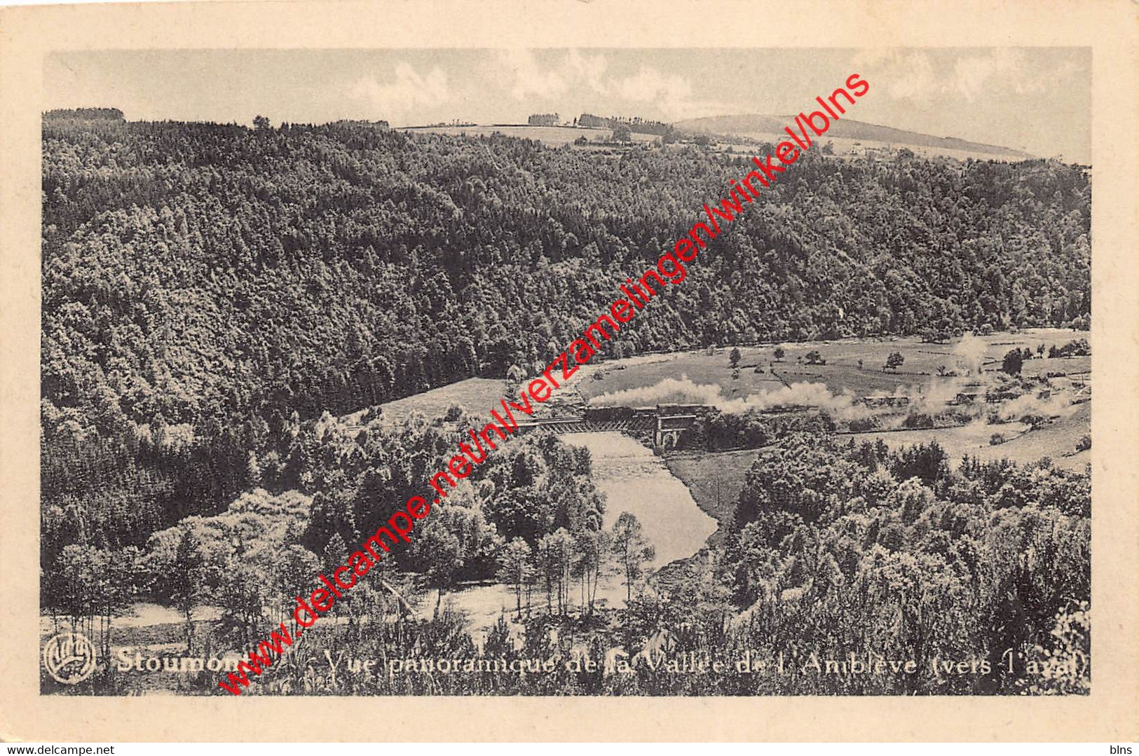 Vue panoramique de la Vallée de l'Amblève - Stoumont