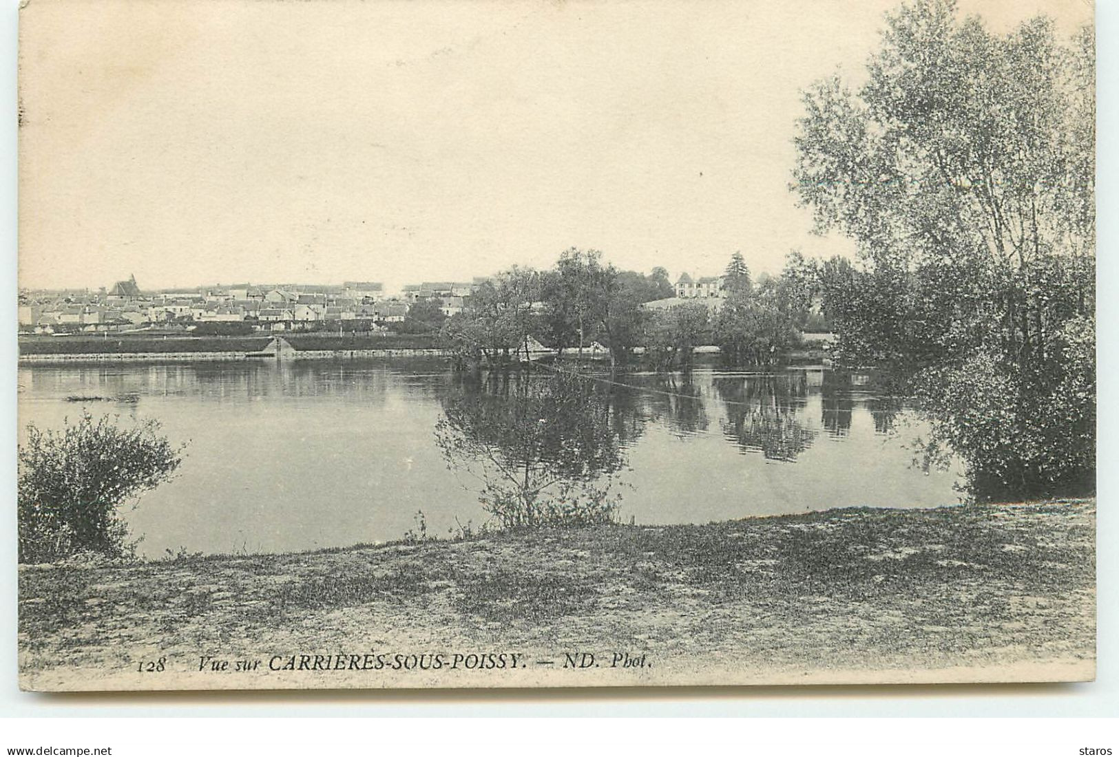 Vue sur CARRIERES SOUS POISSY