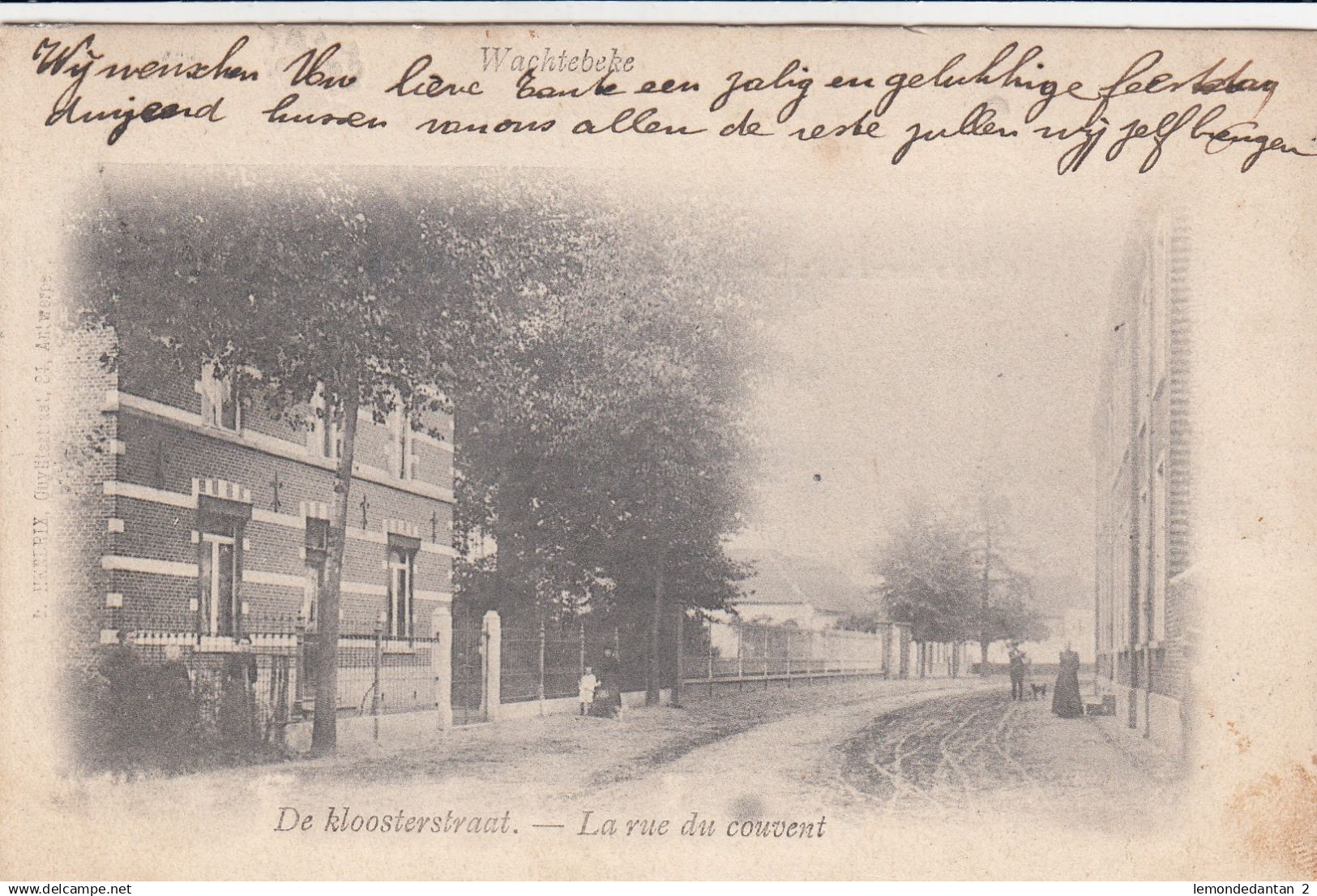 Wachtebeke - Kloosterstraat  1902