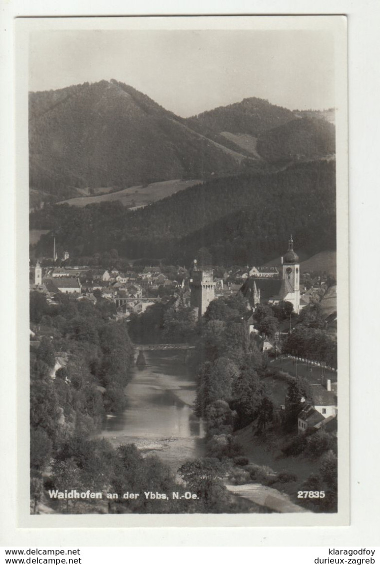 Waidhofen an der Ybbs postcard unused b200901