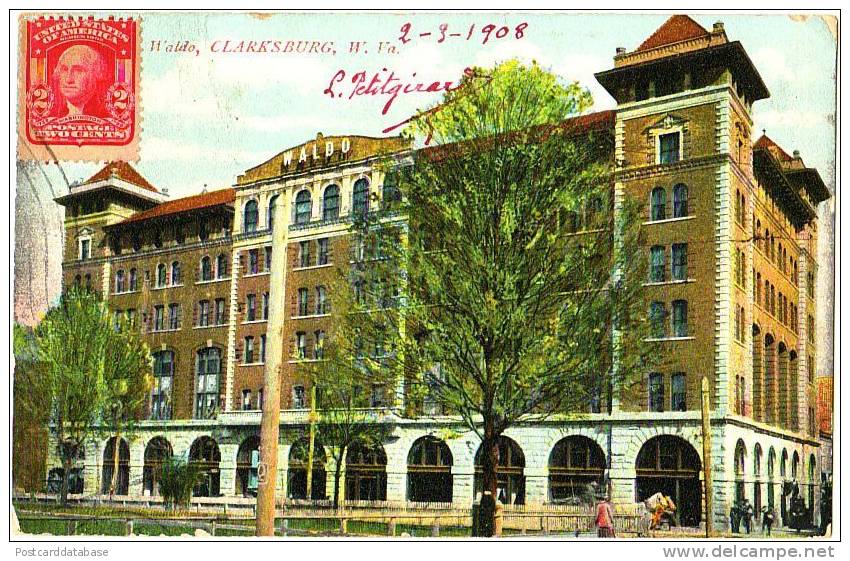 Waldo, Clarksburg, W. Va. - & hotel