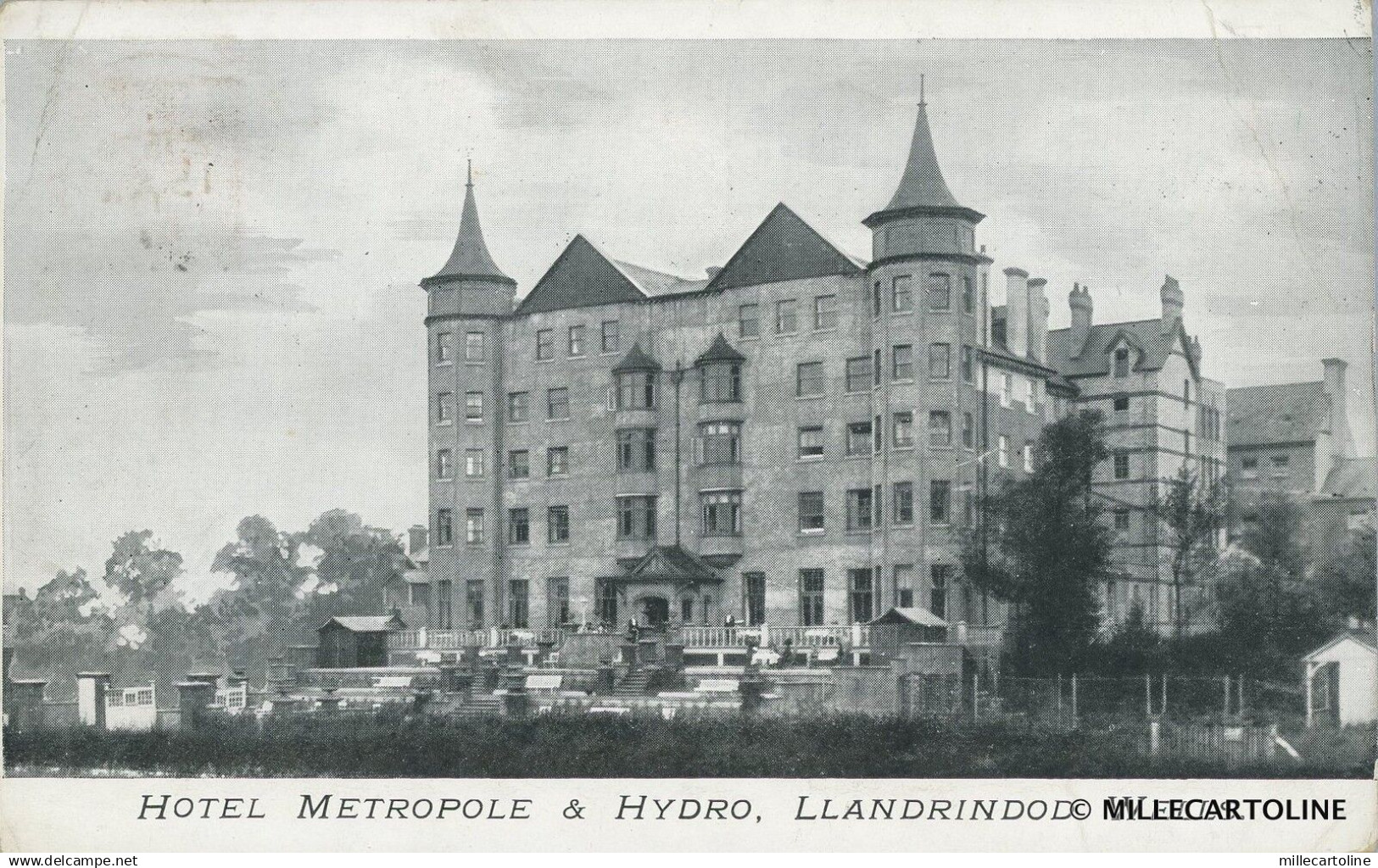 WALES - Llandrindod Wells - Hotel Metropole & Hydro 1918