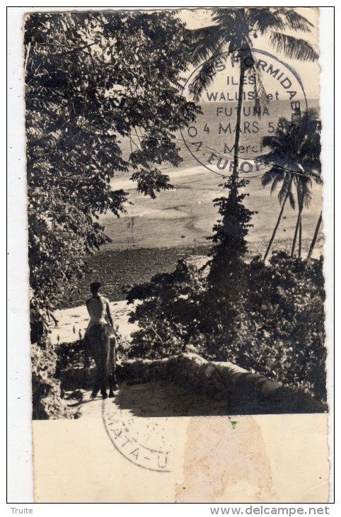 WALLIS ET FUTUNA CARTE PREMIER JOUR MATA-UTU RARE